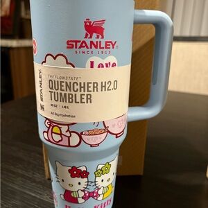 Stanley Blue Insulated Water Bottle for Dining